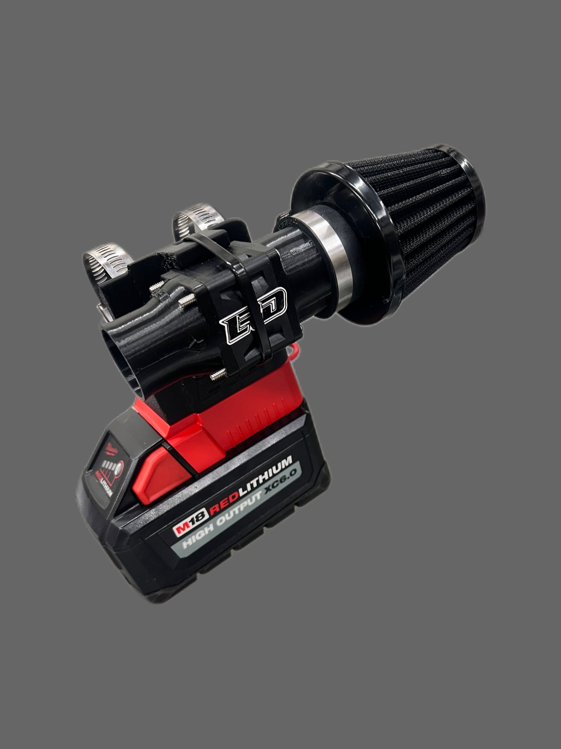 Milwaukee M18 battery helmet fan option