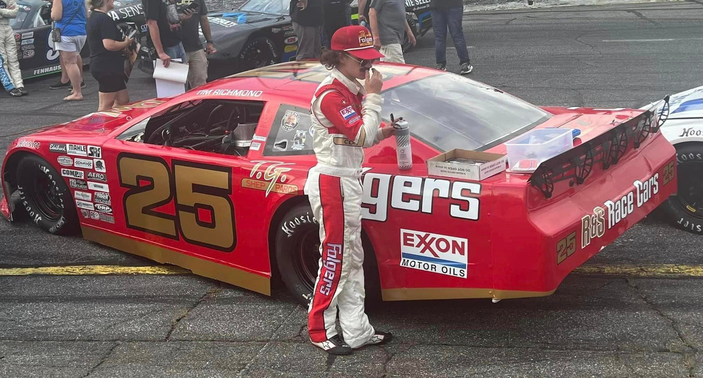 Late Model Stock Carbon Fiber Spoiler Braces