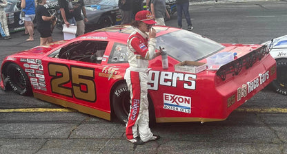 Late Model Stock Carbon Fiber Spoiler Braces