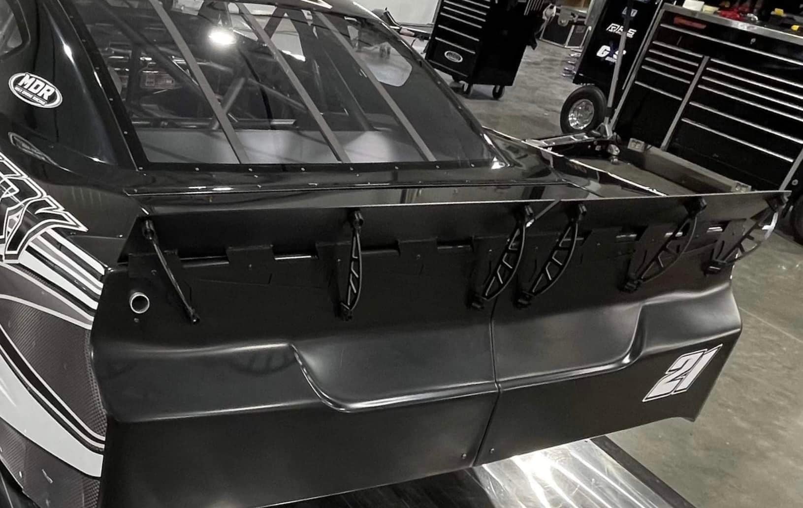 Late Model Stock Carbon Fiber Spoiler Braces – LRD Creations